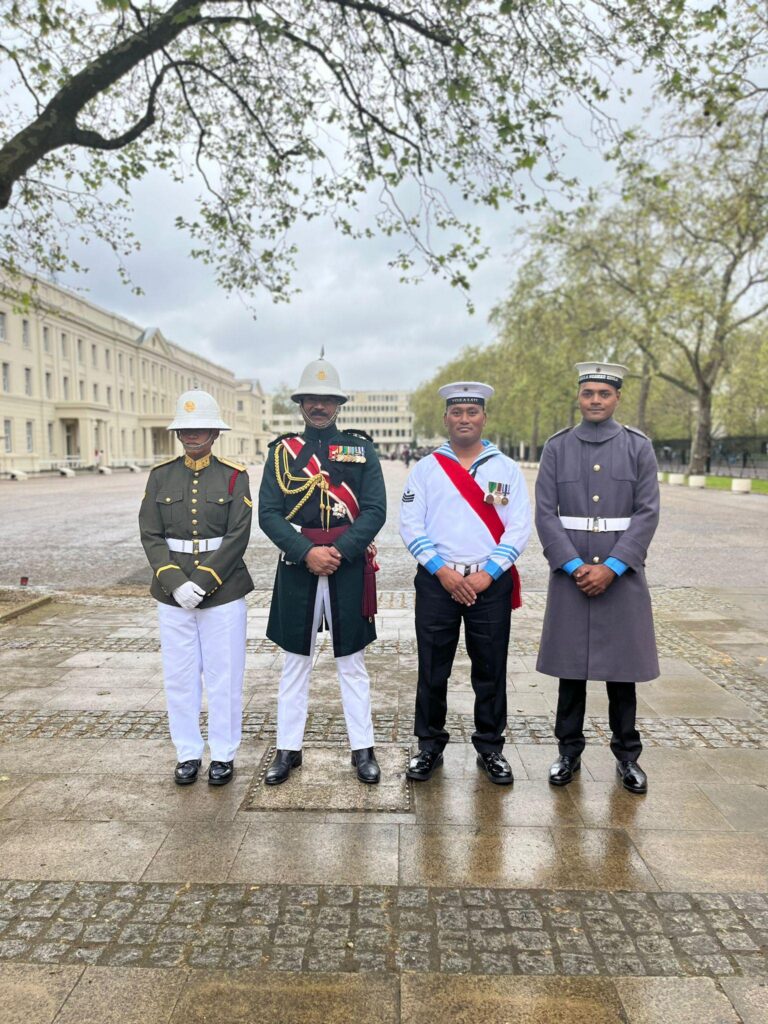 HMAF in the Commonwealth Countries parade held to commemorate the coronation of His Majesty King Charles III.