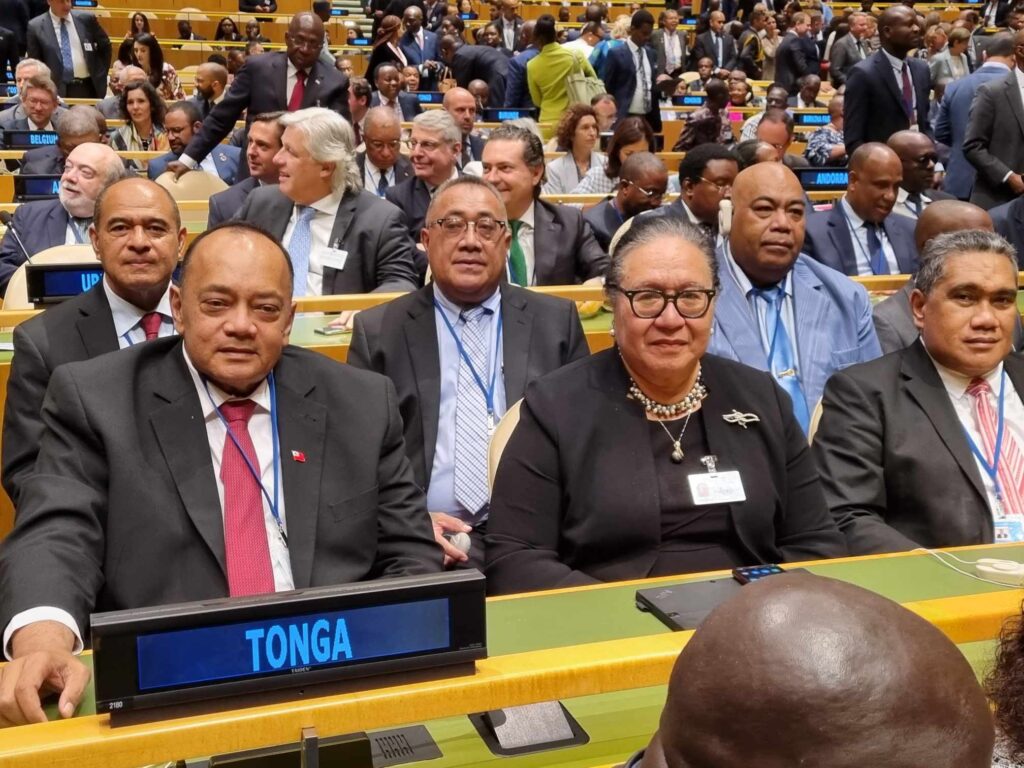 Tonga delegation to UN General Assembly 2023