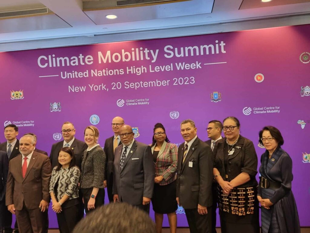 climate change mobility 2023