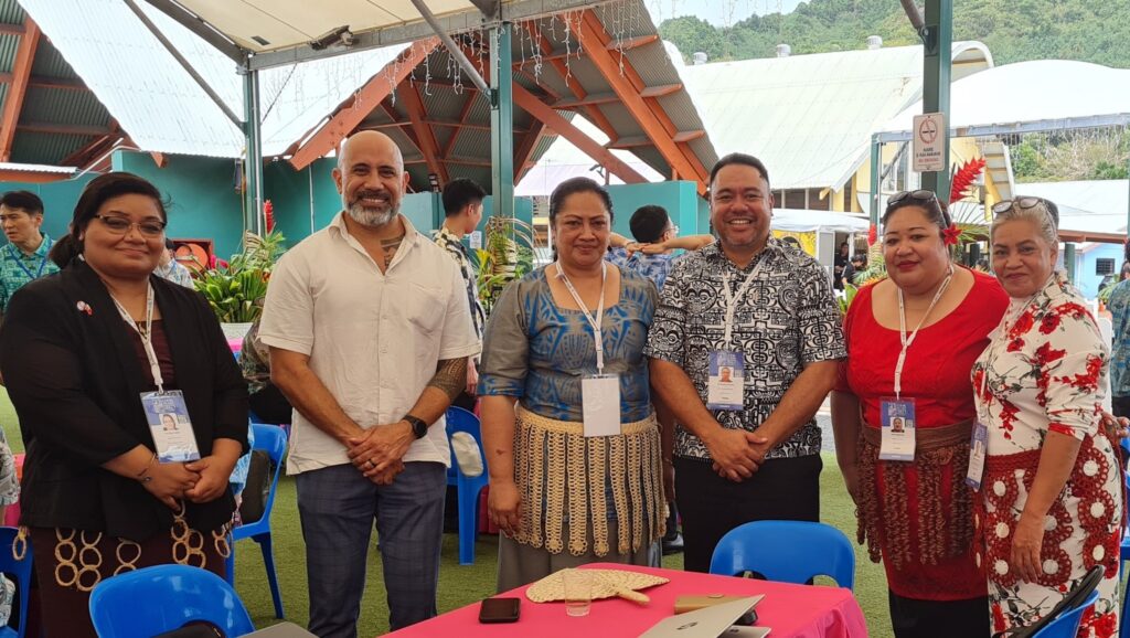 Tonga delegation to the 52nd Pacific Islands Forum Leaders Meeting in the Cook Islands in November 2023
