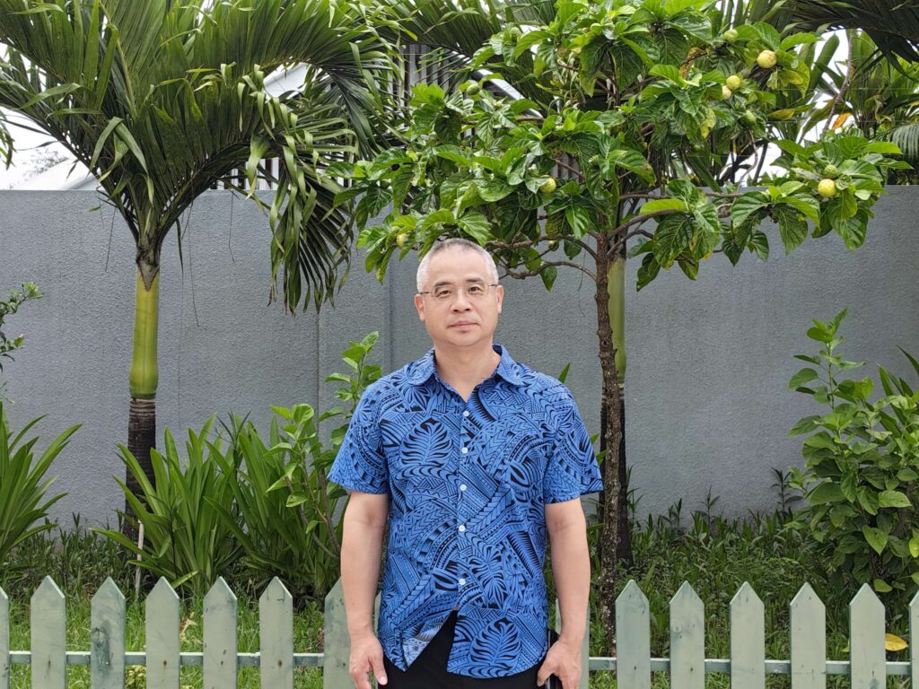 Mr. Ruan Dewen Chargé dʼAffaires ad interim of the Embassy of the People’s Republic of China in the Kingdom of Tonga