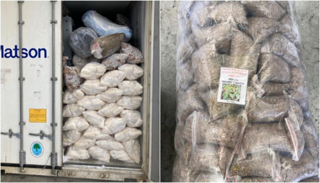 customsnz tapaka tongan chop tobacco smuggling shipment 120424