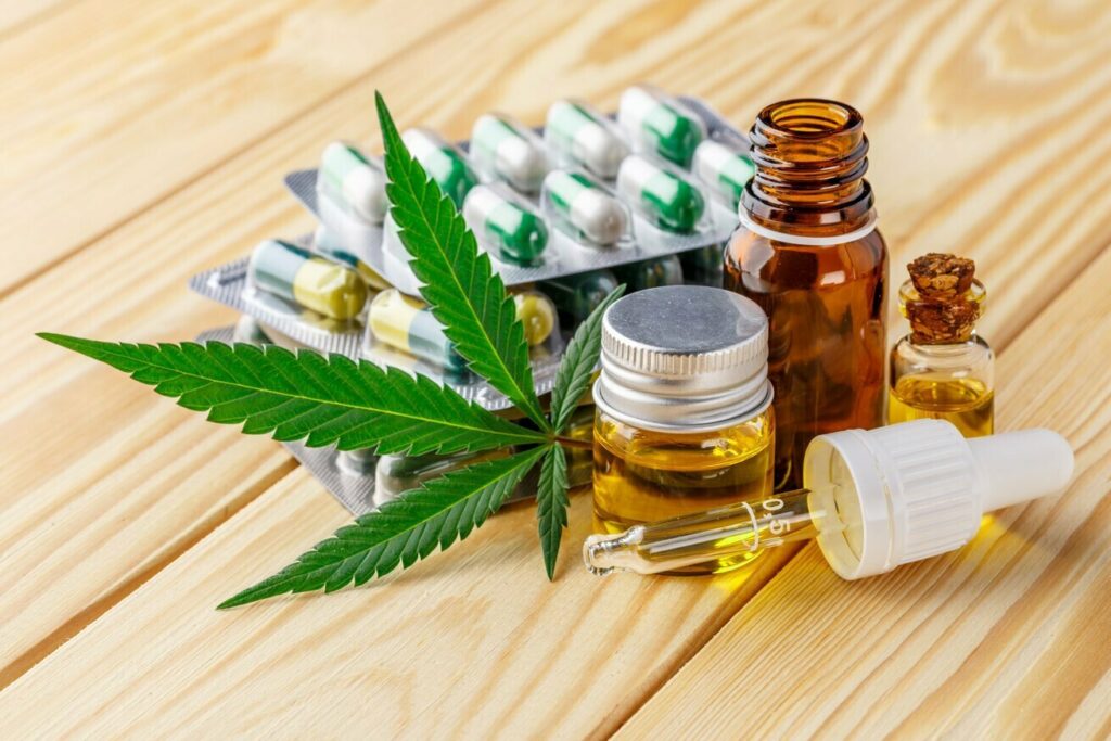 The variety of medicinal cannabis products available. Some are sprayed into the mouth or under the tongue, some are oils, liquid capsules or tablets that you swallow and some need to be heated so a vapour or steam can be breathed in.