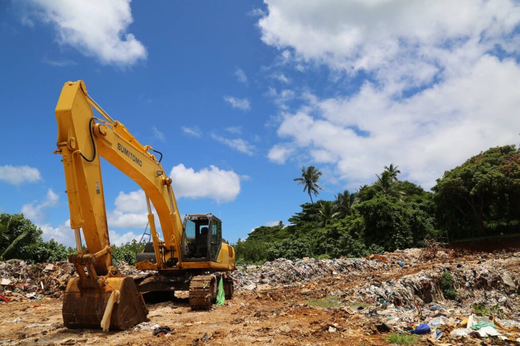 tapuhia landfill in tonga