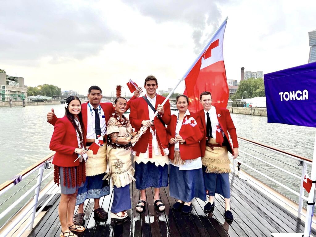 team tonga paris olympics