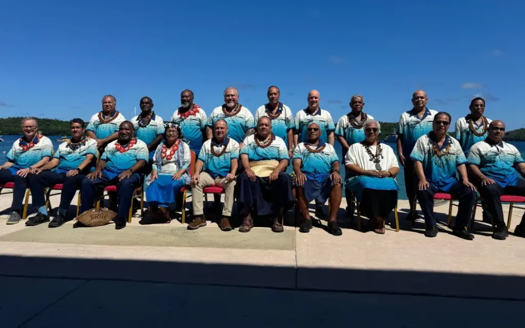 Pacific Islands Forum leaders' in Vava'u. 29 August 2024 Photo: RNZ Pacific / Lydia Lewis