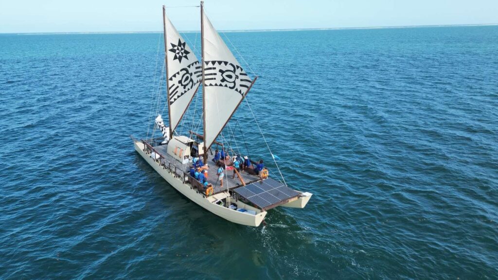 Uto ni Yalo sails to Tonga for the Pacific Islands Forum