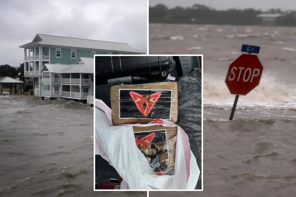 hurricane debby blows $1 million cocaine ashore