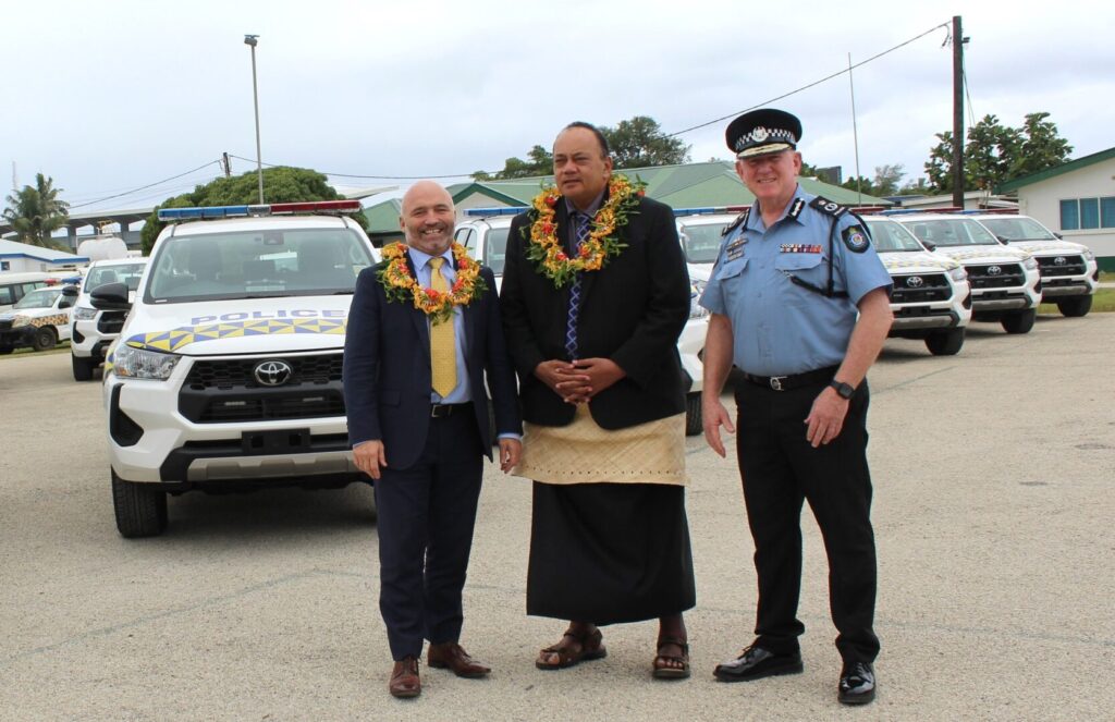 new tonga police vans pm