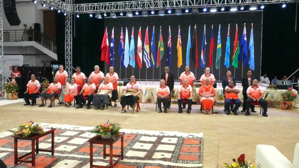 pacific island leaders at the 53 forum in tonga