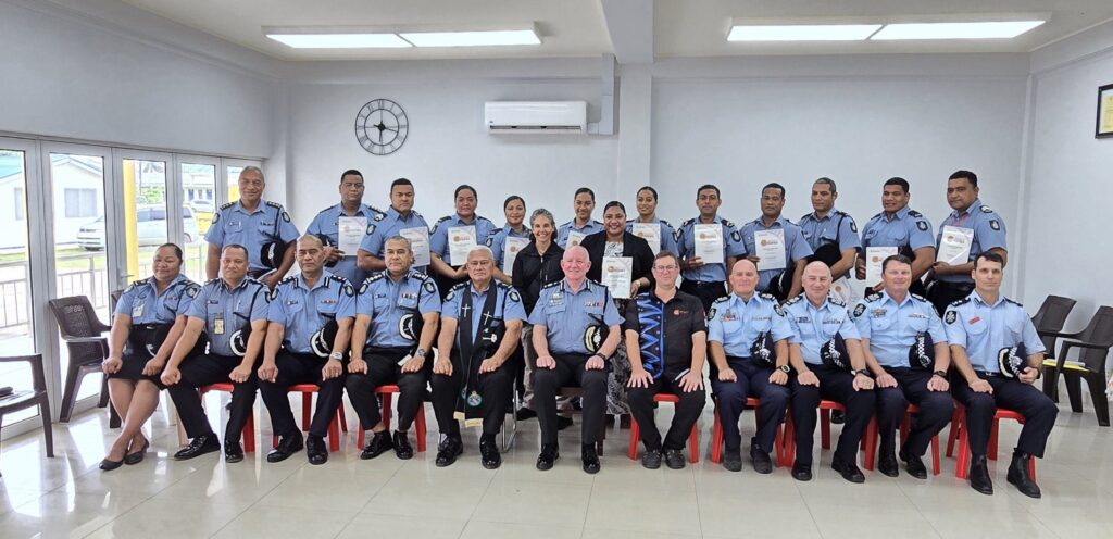 tonga police cyber security training