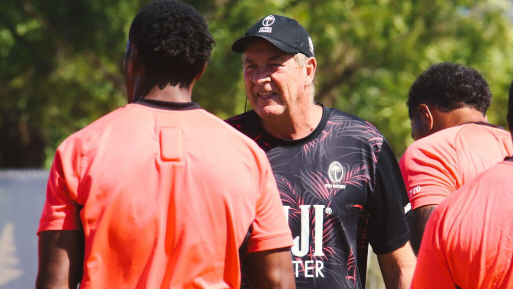 Fiji Water Flying Fijians coach Mick Byrne. Photo: Fiji Rugby