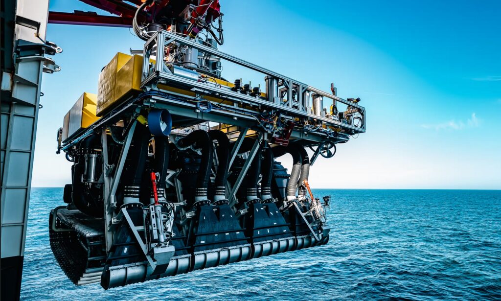 seabed mining pilot vehicle